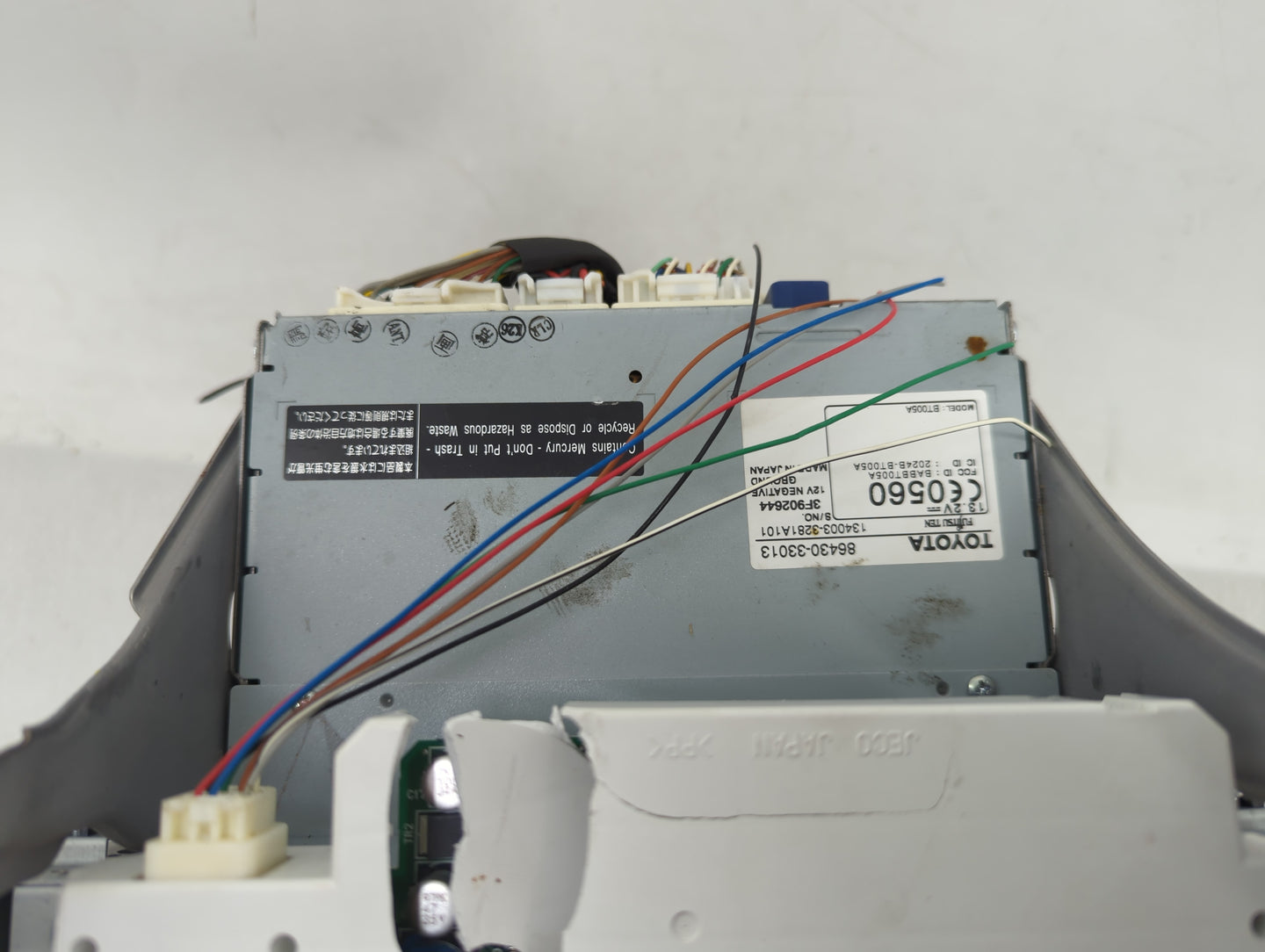 2008 Lexus Es350 Radio AM FM Cd Player Receiver Replacement P/N:86430-33013 Fits OEM Used Auto Parts - Oemusedautoparts1.com