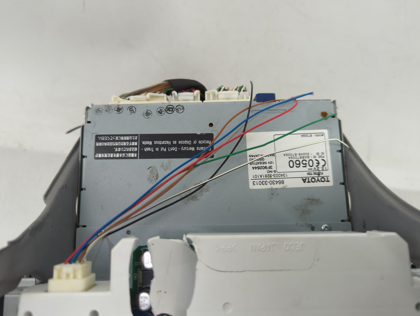 2008 Lexus Es350 Radio AM FM Cd Player Receiver Replacement P/N:86430-33013 Fits OEM Used Auto Parts - Oemusedautoparts1.com