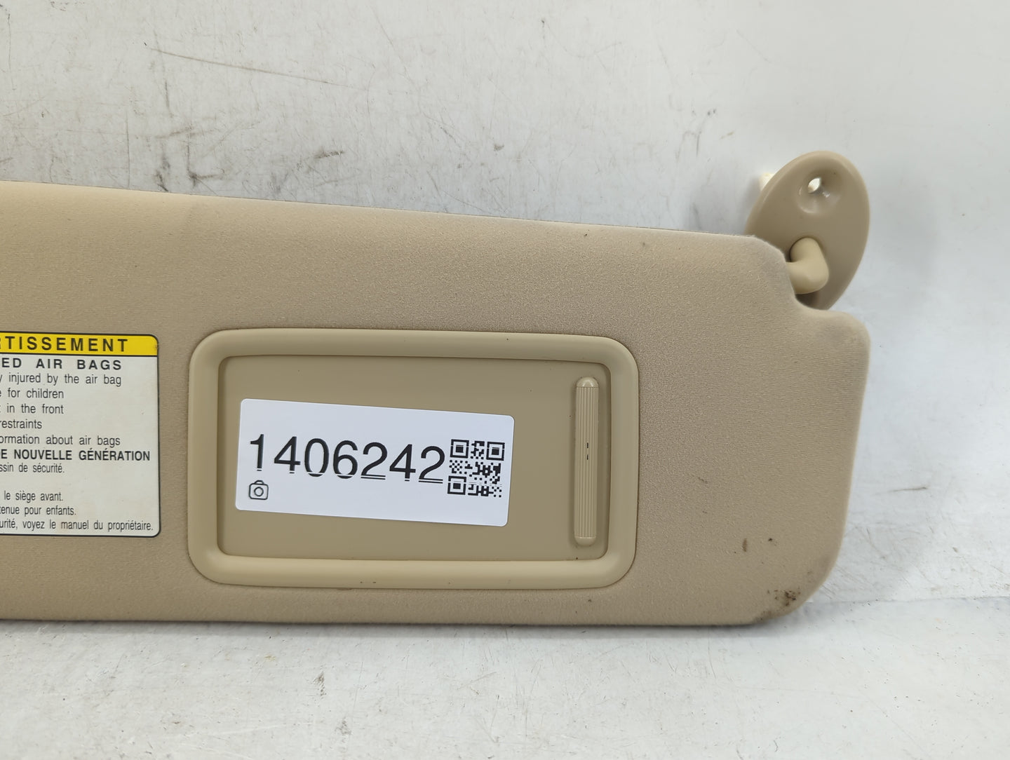 2007-2009 Lexus Es350 Sun Visor Shade Replacement Passenger Right Mirror Fits Fits 2007 2008 2009 OEM Used Auto Parts - Oemu