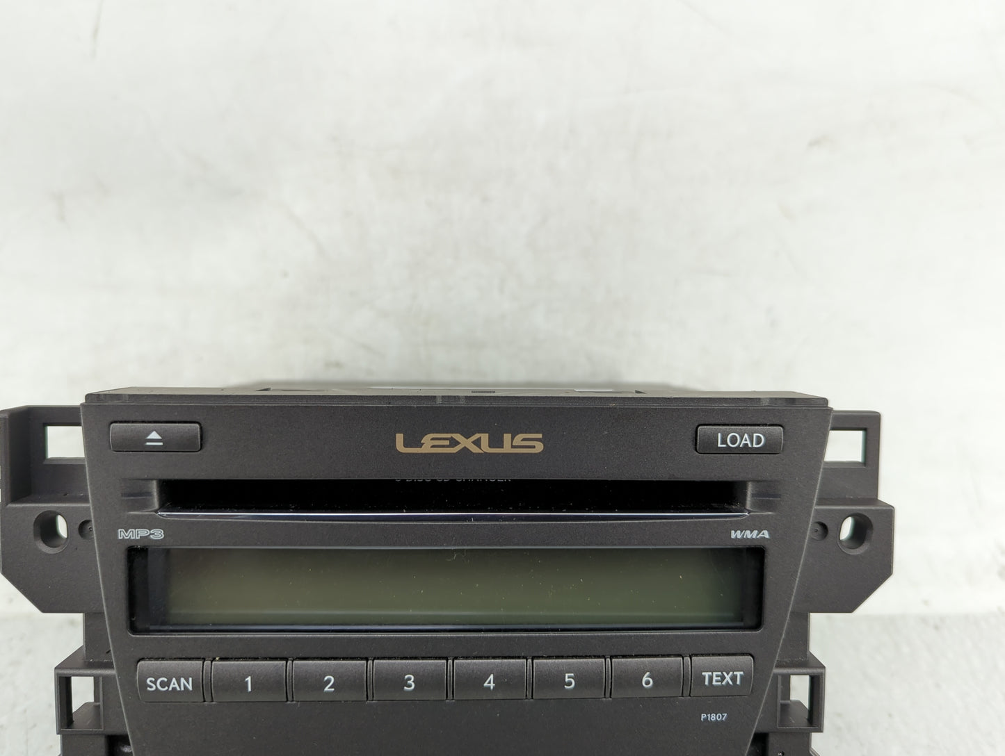 2007-2009 Lexus Es350 Radio AM FM Cd Player Receiver Replacement P/N:86120-33720 Fits Fits 2007 2008 2009 OEM Used Auto Part