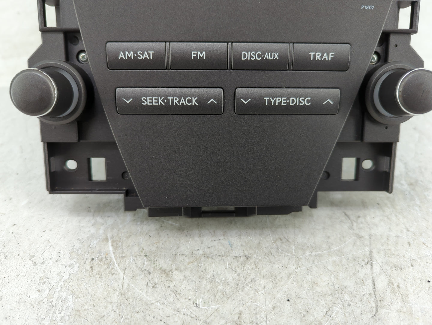 2007-2009 Lexus Es350 Radio AM FM Cd Player Receiver Replacement P/N:86120-33720 Fits Fits 2007 2008 2009 OEM Used Auto Part