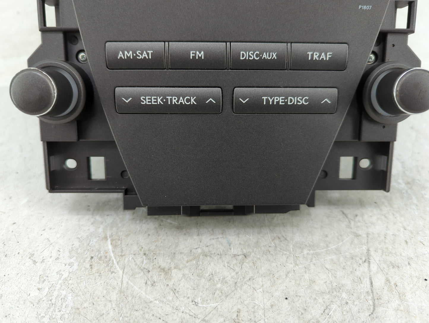 2007-2009 Lexus Es350 Radio AM FM Cd Player Receiver Replacement P/N:86120-33720 Fits Fits 2007 2008 2009 OEM Used Auto Part