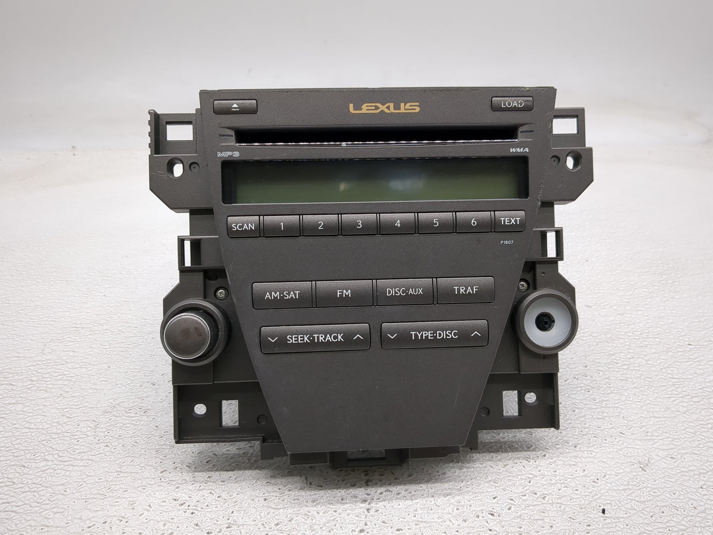 2007-2009 Lexus Es350 Radio AM FM Cd Player Receiver Replacement P/N:86120-33720 Fits Fits 2007 2008 2009 OEM Used Auto Part