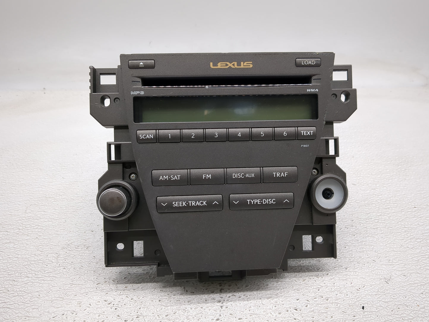 2007-2009 Lexus Es350 Radio AM FM Cd Player Receiver Replacement P/N:86120-33720 Fits Fits 2007 2008 2009 OEM Used Auto Part