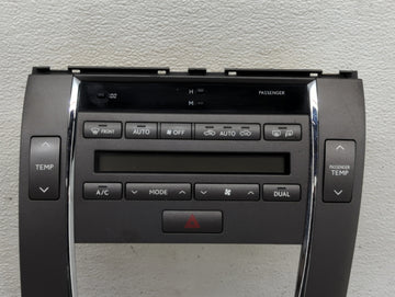 2007-2009 Lexus Es350 Climate Control Module Temperature AC/Heater Replacement P/N:237000-2541 55900-33C11 Fits OEM Used Auto Parts
