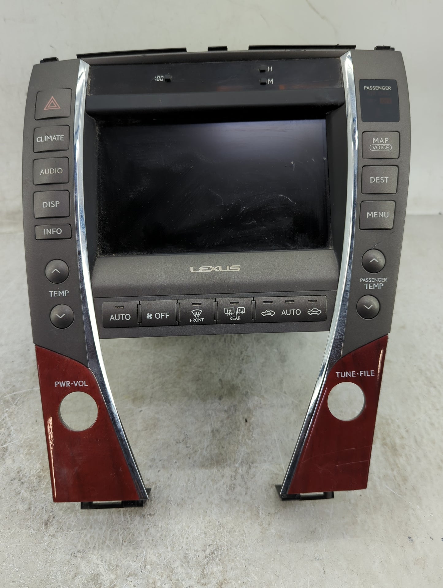 2008 Lexus Es350 Information Display Screen Black - Oemusedautoparts1.com