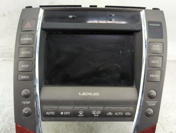 2008 Lexus Es350 Information Display Screen Black