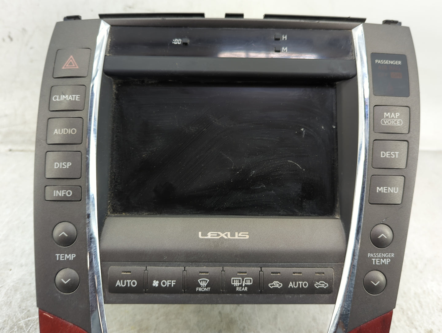 2008 Lexus Es350 Information Display Screen Black - Oemusedautoparts1.com