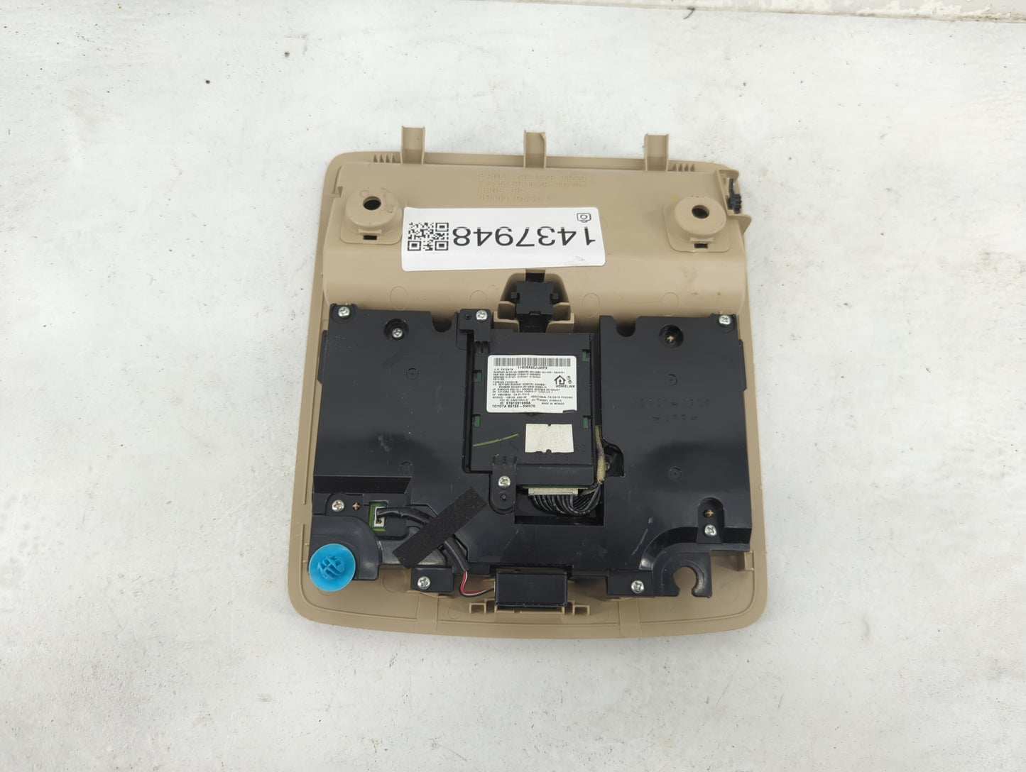 2008 Lexus Es350 Overhead Roof Console - Oemusedautoparts1.com
