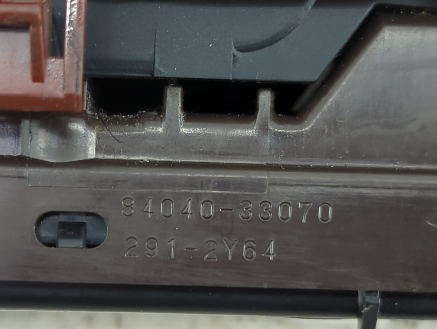 2007-2012 Lexus Es350 Master Power Window Switch Replacement Driver Side Left P/N:84040-33070 291-2Y64 Fits OEM Used Auto Pa