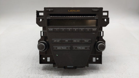 2007-2009 Lexus Es350 Am Fm Cd Player Radio Receiver - Oemusedautoparts1.com