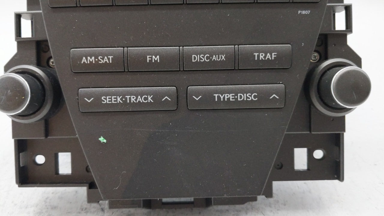 2007-2009 Lexus Es350 Am Fm Cd Player Radio Receiver - Oemusedautoparts1.com