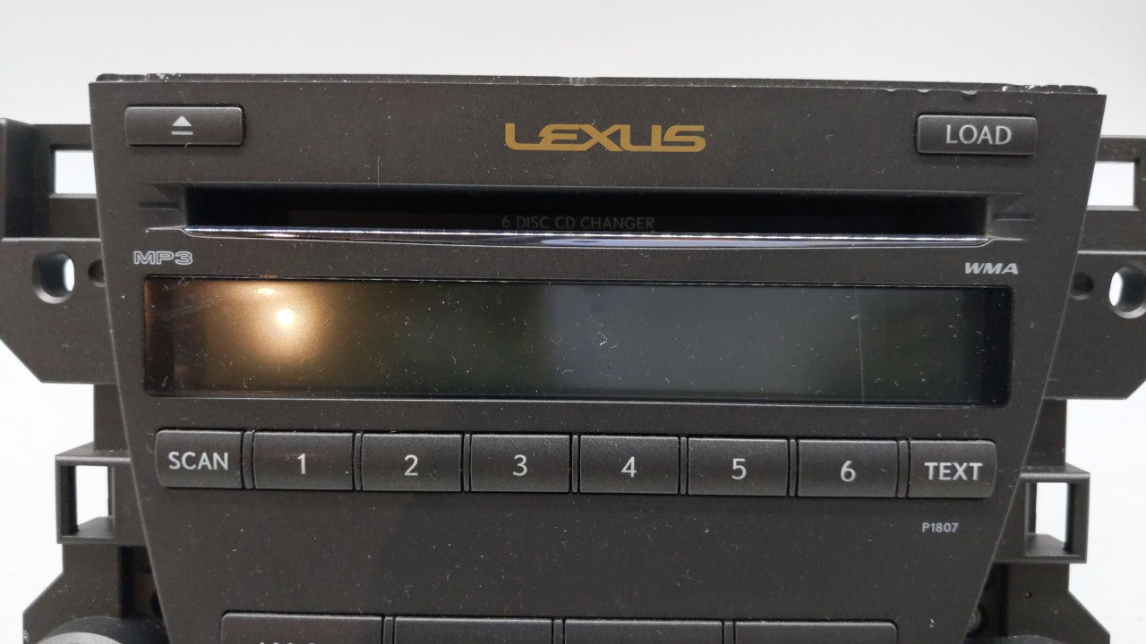 2007-2009 Lexus Es350 Am Fm Cd Player Radio Receiver - Oemusedautoparts1.com