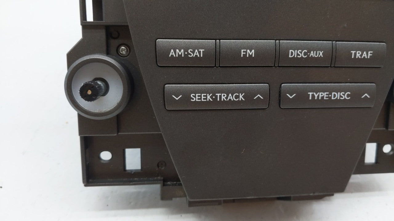 2007-2009 Lexus Es350 Radio AM FM Cd Player Receiver Replacement P/N:86120-33720-1 86120-33720 Fits Fits 2007 2008 2009 OEM 