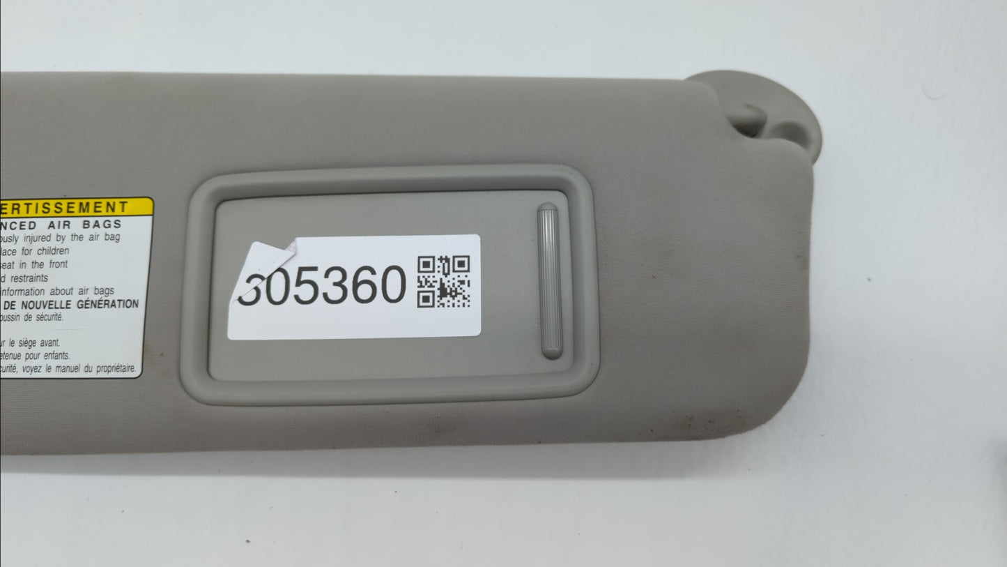 2007-2009 Lexus Es350 Sun Visor Shade Replacement Driver Left Mirror Fits Fits 2007 2008 2009 OEM Used Auto Parts - Oemuseda