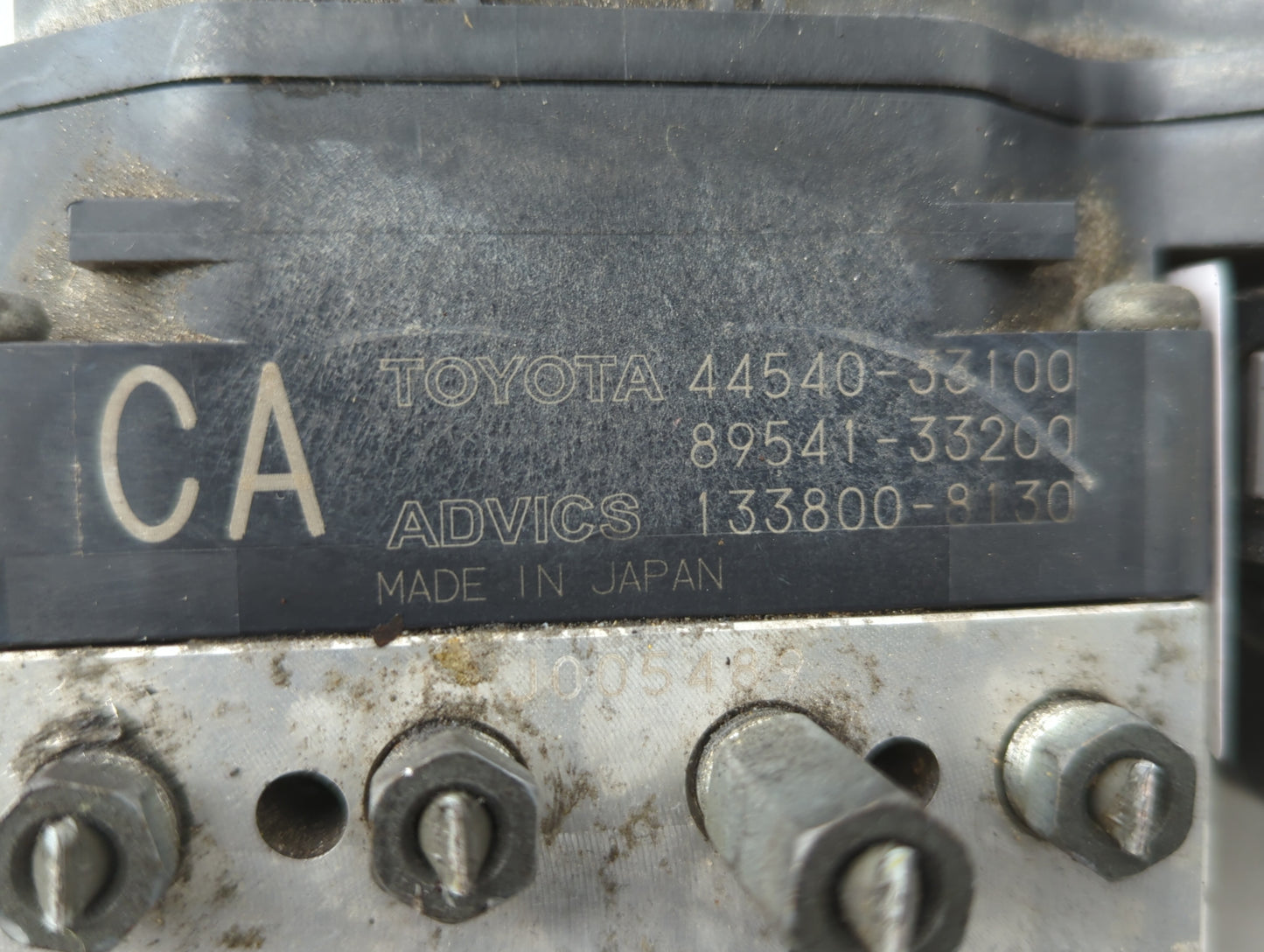 2007-2008 Lexus Es350 ABS Pump Control Module Replacement P/N:44540-33100 89541-33200 Fits Fits 2007 2008 OEM Used Auto Part