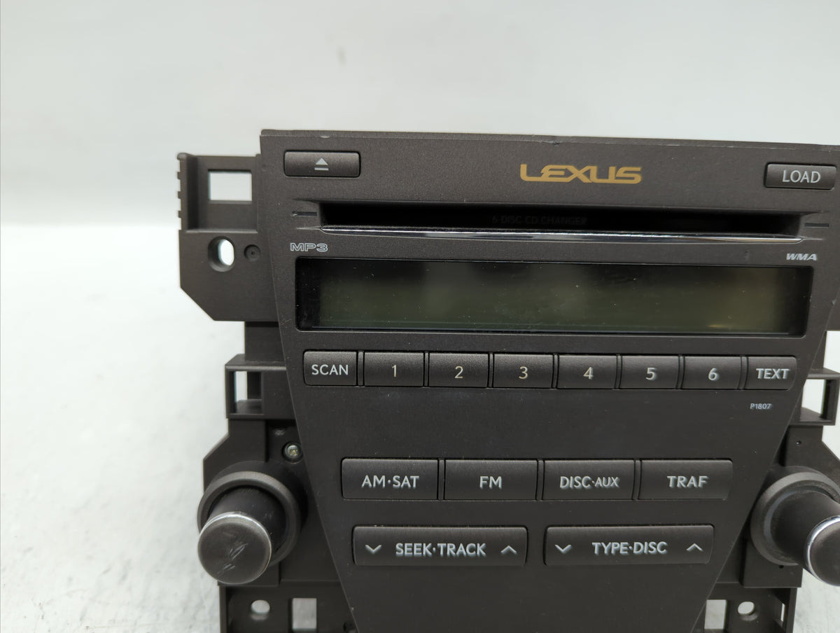 2007-2009 Lexus Es350 Am Fm Cd Player Radio Receiver 326686 - Oemusedautoparts1.com