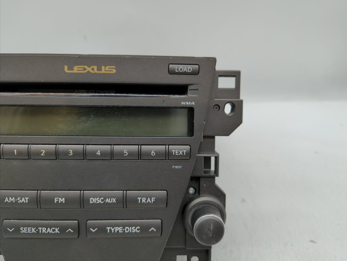 2007-2009 Lexus Es350 Am Fm Cd Player Radio Receiver 326686 - Oemusedautoparts1.com