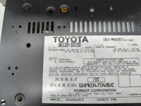 2007-2009 Lexus Es350 Am Fm Cd Player Radio Receiver - Oemusedautoparts1.com