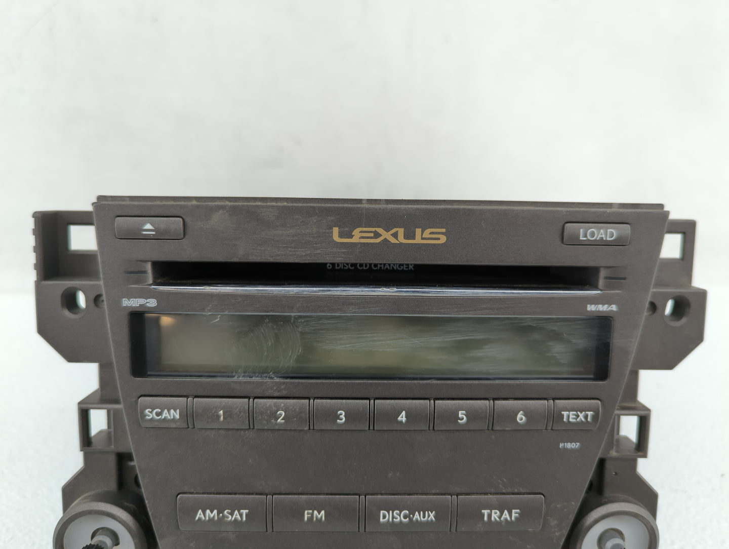 2007-2009 Lexus Es350 Radio AM FM Cd Player Receiver Replacement P/N:86120-33720-1 86120-33720 Fits Fits 2007 2008 2009 OEM 