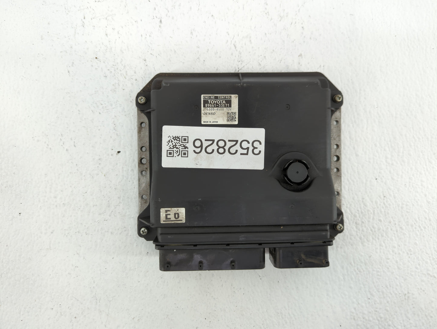 2008-2009 Lexus Es350 PCM Engine Control Computer ECU ECM PCU OEM P/N:89661-33E71 89661-33E70 Fits Fits 2008 2009 OEM Used A