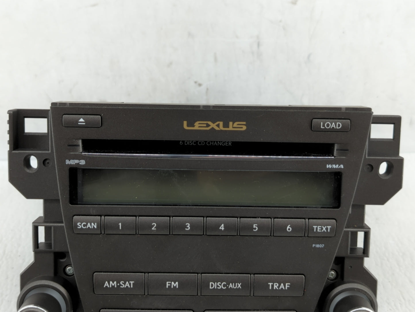 2007-2009 Lexus Es350 Radio AM FM Cd Player Receiver Replacement P/N:86120-33720 55900-33C10 Fits Fits 2007 2008 2009 OEM Us