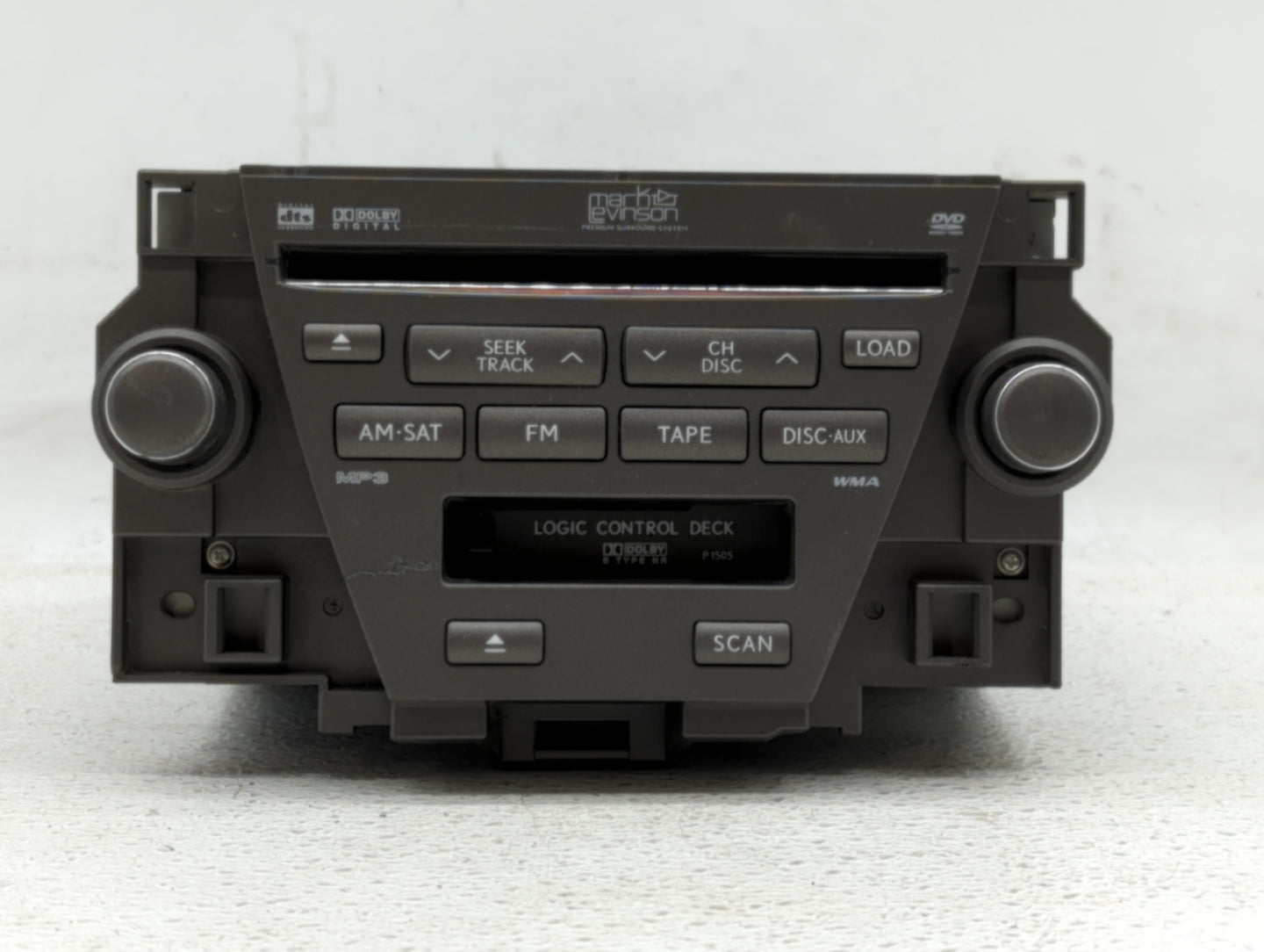 2008 Lexus Es350 Radio AM FM Cd Player Receiver Replacement P/N:86120-33740 Fits OEM Used Auto Parts - Oemusedautoparts1.com
