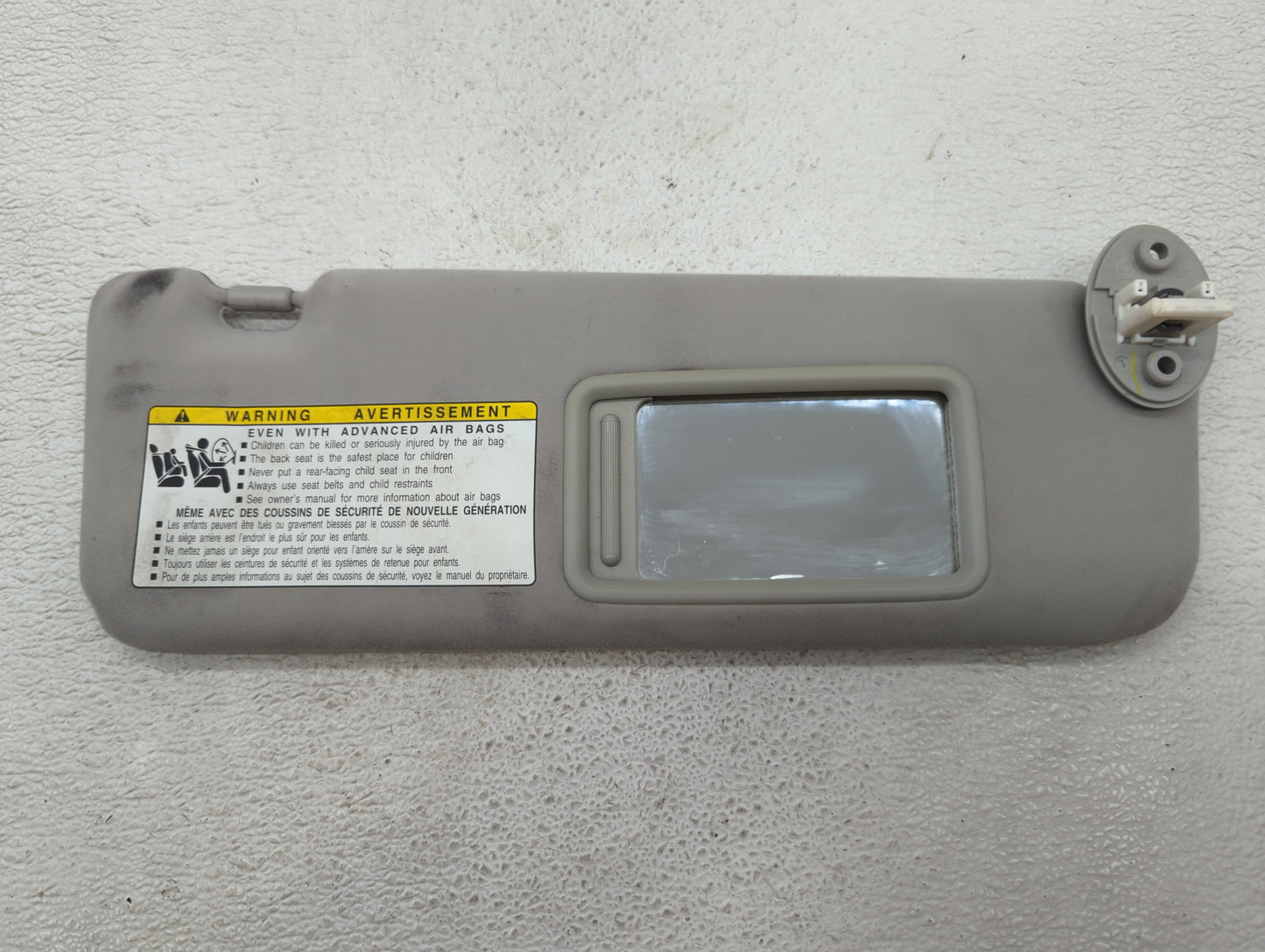 2007-2009 Lexus Es350 Sun Visor Shade Replacement Passenger Right Mirror Fits Fits 2007 2008 2009 OEM Used Auto Parts - Oemu
