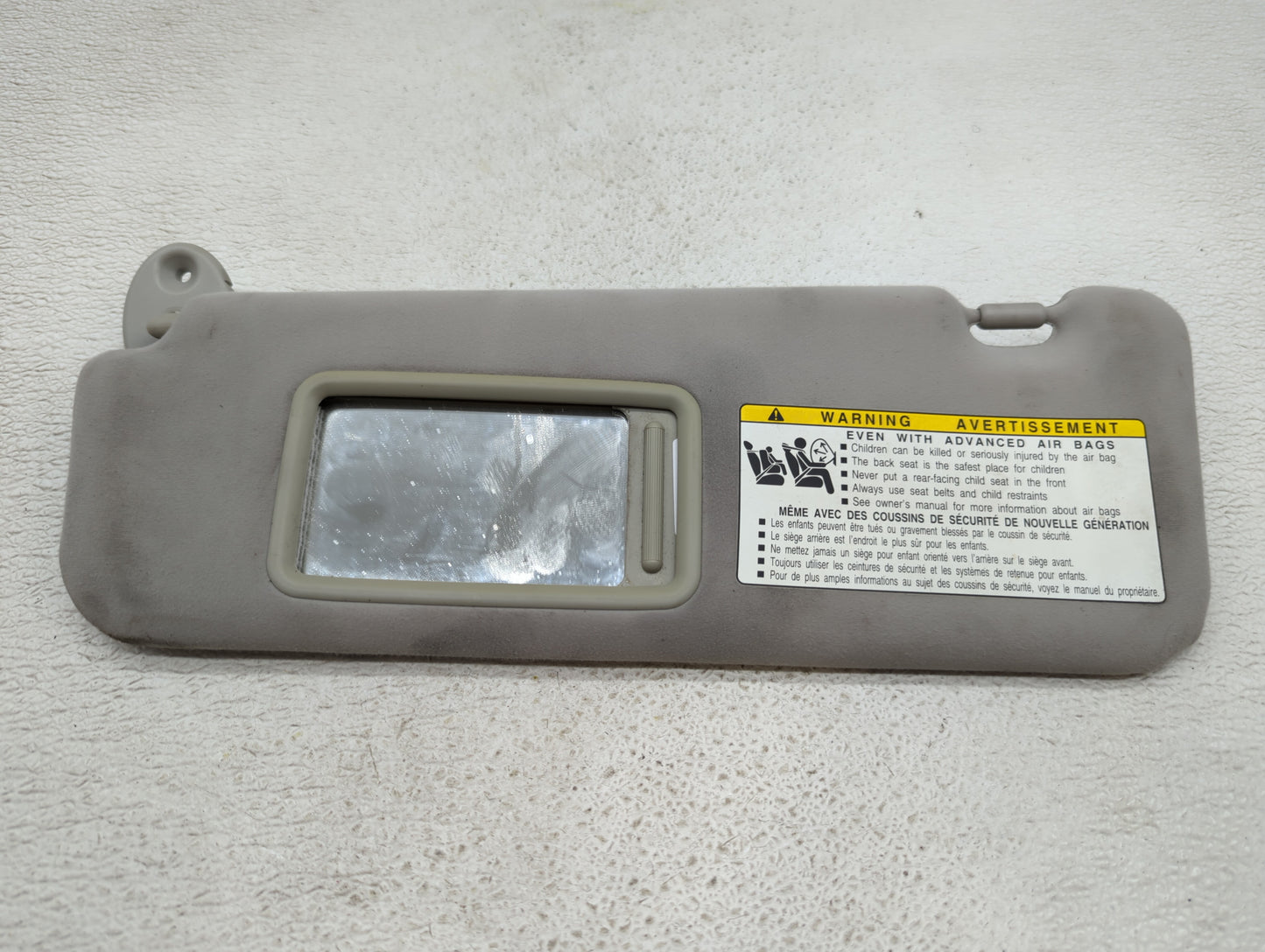 2007-2009 Lexus Es350 Sun Visor Shade Replacement Driver Left Mirror Fits Fits 2007 2008 2009 OEM Used Auto Parts - Oemuseda