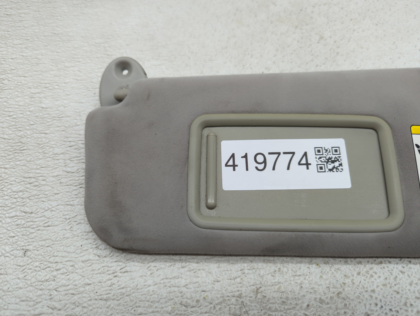 2007-2009 Lexus Es350 Sun Visor Shade Replacement Driver Left Mirror Fits Fits 2007 2008 2009 OEM Used Auto Parts - Oemuseda