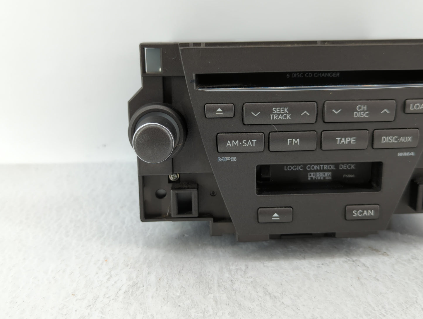 2007-2009 Lexus Es350 Radio AM FM Cd Player Receiver Replacement P/N:86120-33730 Fits Fits 2007 2008 2009 OEM Used Auto Part
