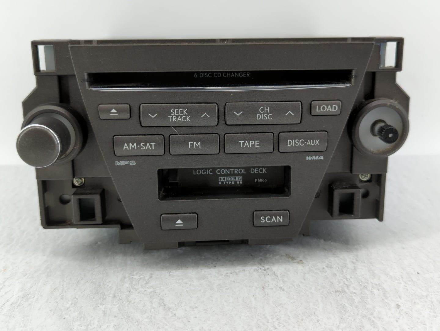 2007-2009 Lexus Es350 Radio AM FM Cd Player Receiver Replacement P/N:86120-33730 Fits Fits 2007 2008 2009 OEM Used Auto Part