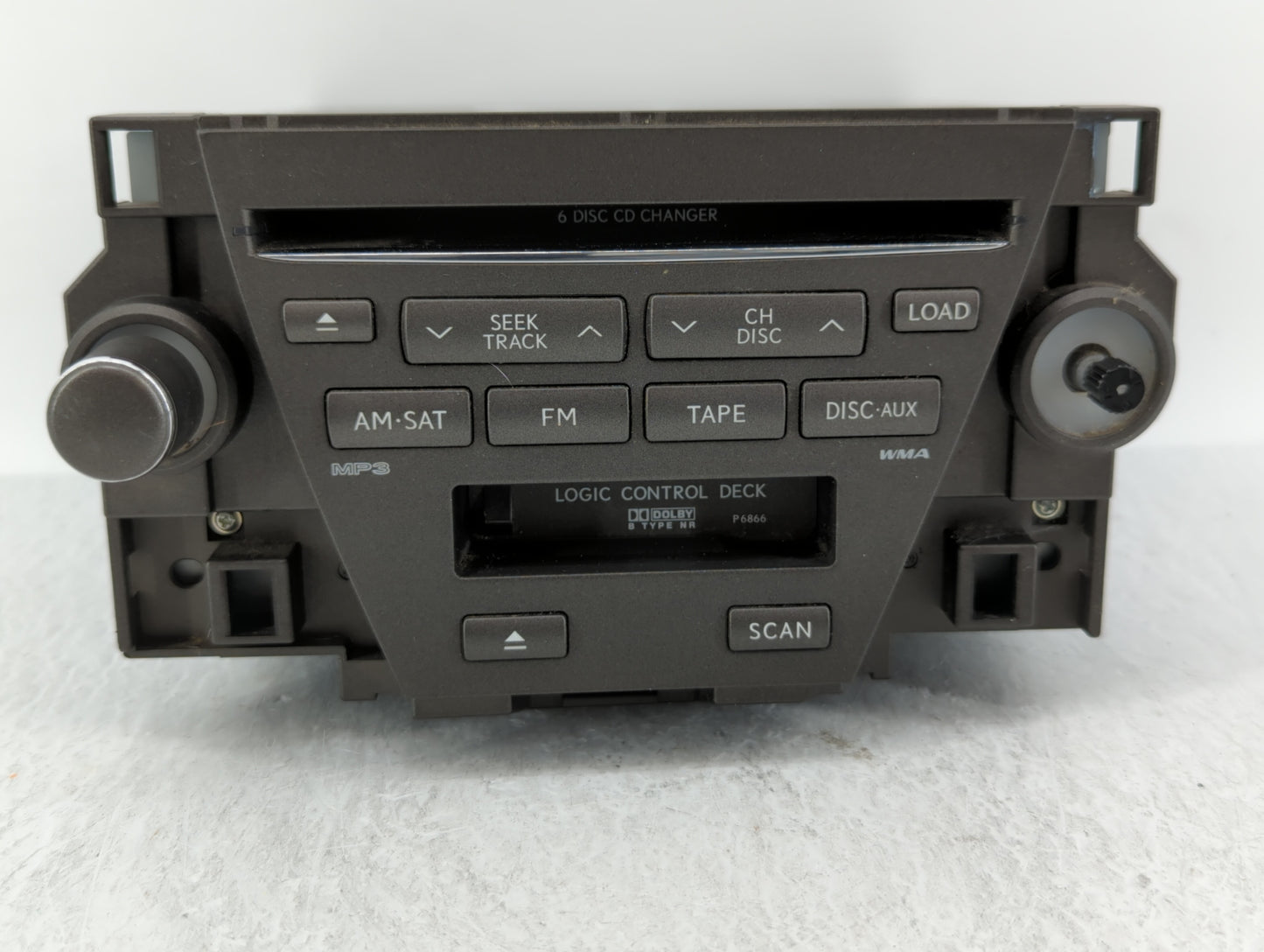 2007-2009 Lexus Es350 Radio AM FM Cd Player Receiver Replacement P/N:86120-33730 Fits Fits 2007 2008 2009 OEM Used Auto Part