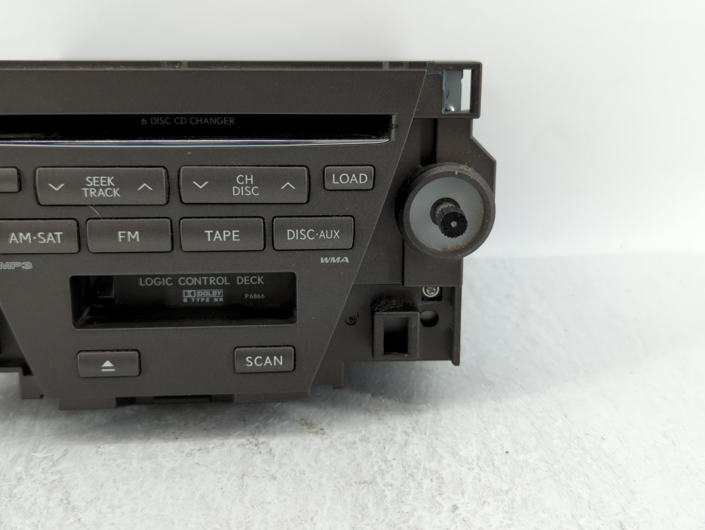 2007-2009 Lexus Es350 Radio AM FM Cd Player Receiver Replacement P/N:86120-33730 Fits Fits 2007 2008 2009 OEM Used Auto Part