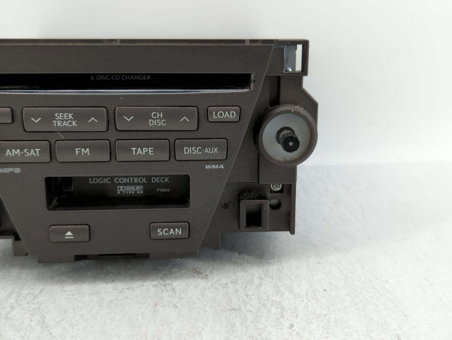 2007-2009 Lexus Es350 Radio AM FM Cd Player Receiver Replacement P/N:86120-33730 Fits Fits 2007 2008 2009 OEM Used Auto Part