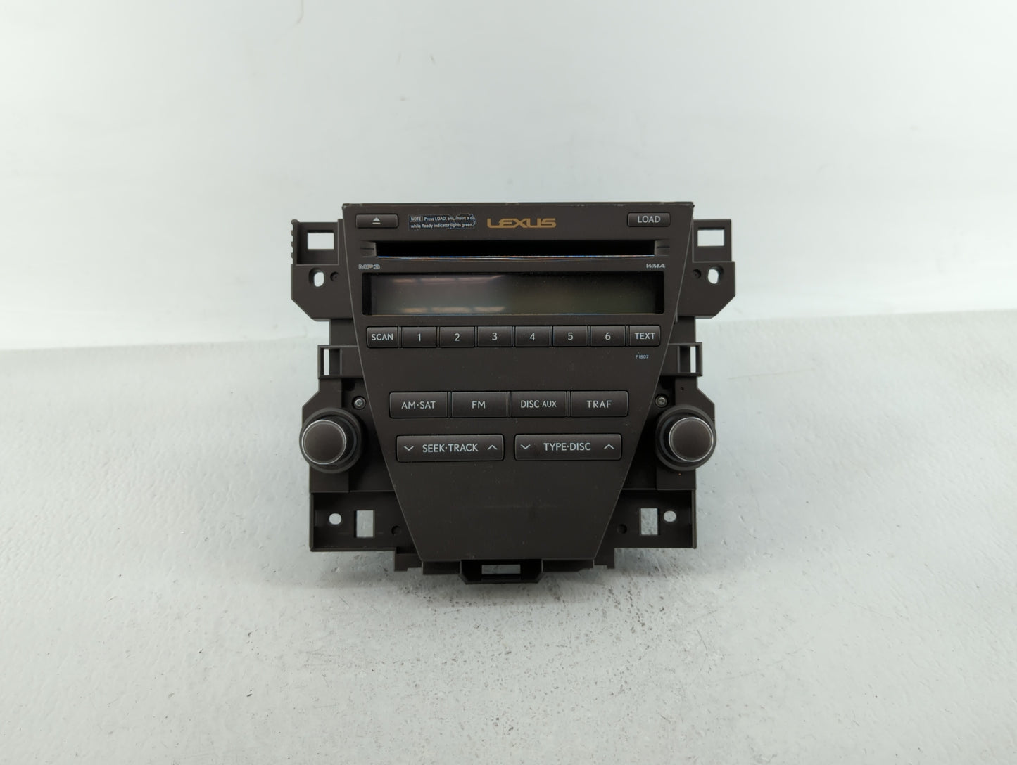 2007-2009 Lexus Es350 Am Fm Cd Player Radio Receiver - Oemusedautoparts1.com