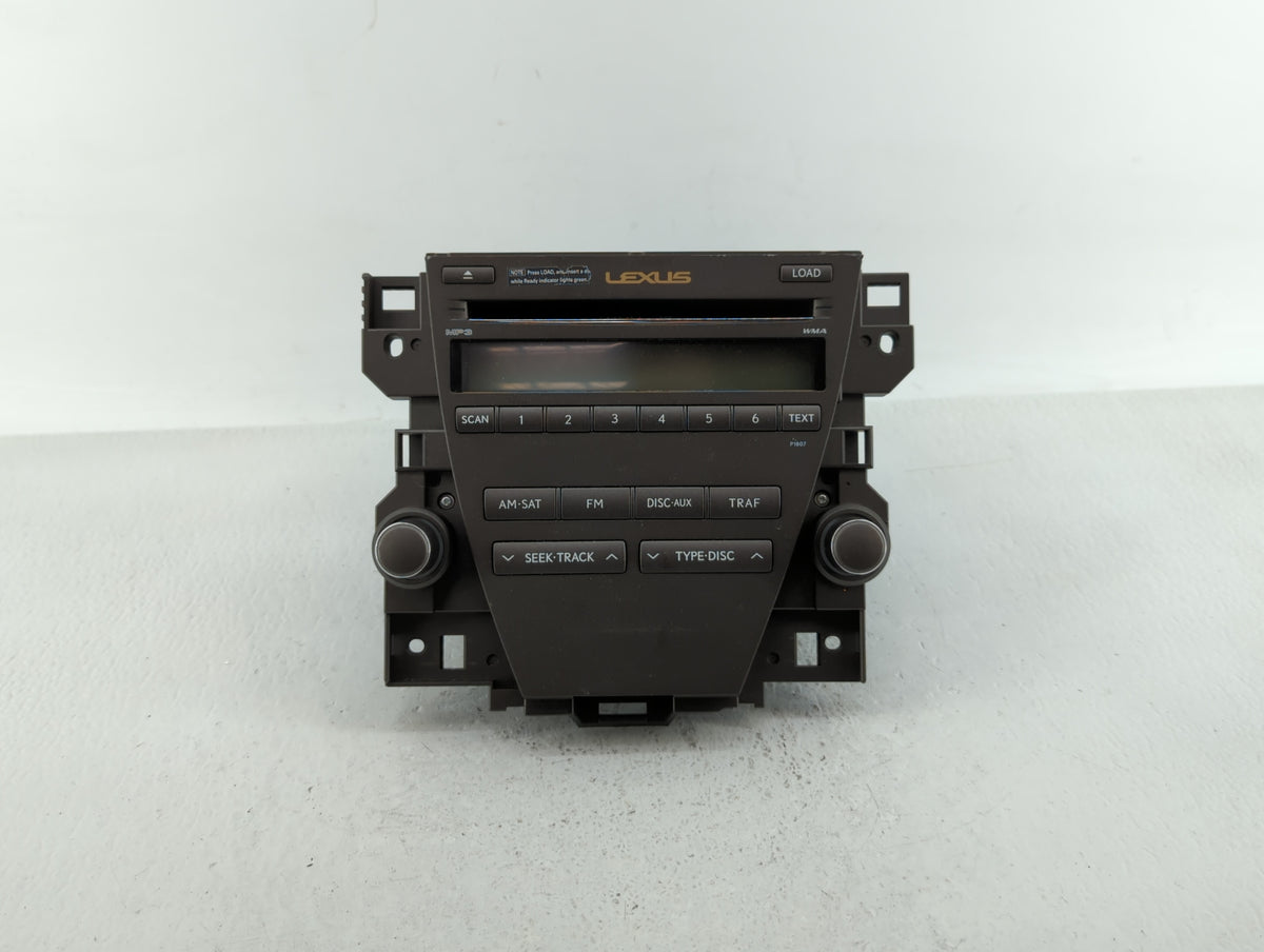 2007-2009 Lexus Es350 Am Fm Cd Player Radio Receiver 440700 - Oemusedautoparts1.com