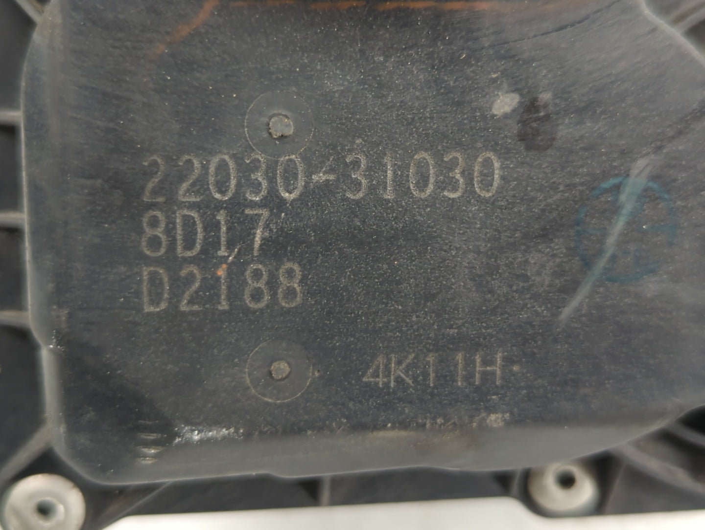 2007-2018 Lexus Es350 Throttle Body P/N:22030-31030 Fits OEM Used Auto Parts - Oemusedautoparts1.com