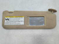 2007-2009 Lexus Es350 Sun Visor Shade Replacement Passenger Right Mirror Fits Fits 2007 2008 2009 OEM Used Auto Parts - Oemu
