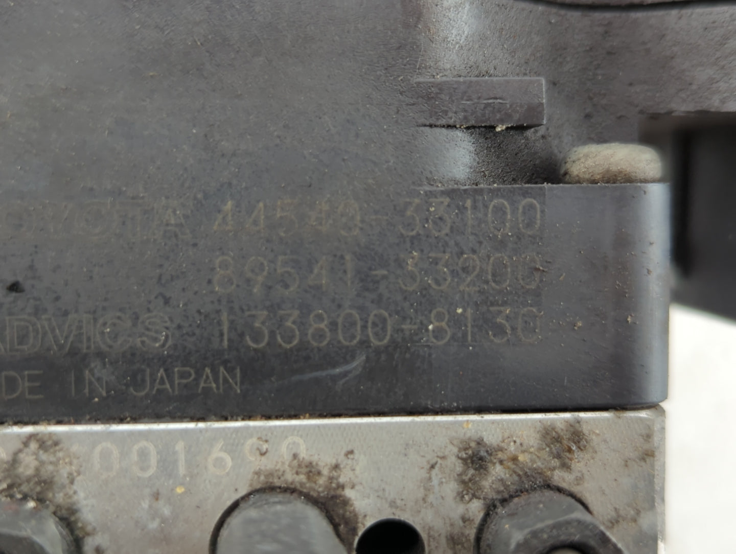 2007-2008 Lexus Es350 ABS Pump Control Module Replacement P/N:89541-33200 44540-33100 Fits Fits 2007 2008 OEM Used Auto Part