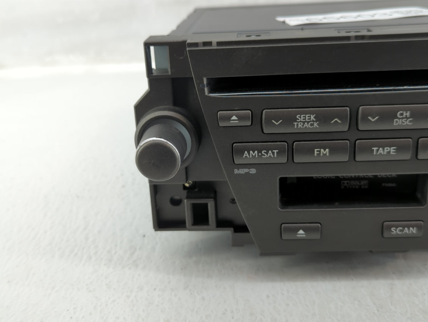 2007-2009 Lexus Es350 Radio AM FM Cd Player Receiver Replacement P/N:86120-33730 Fits Fits 2007 2008 2009 OEM Used Auto Part