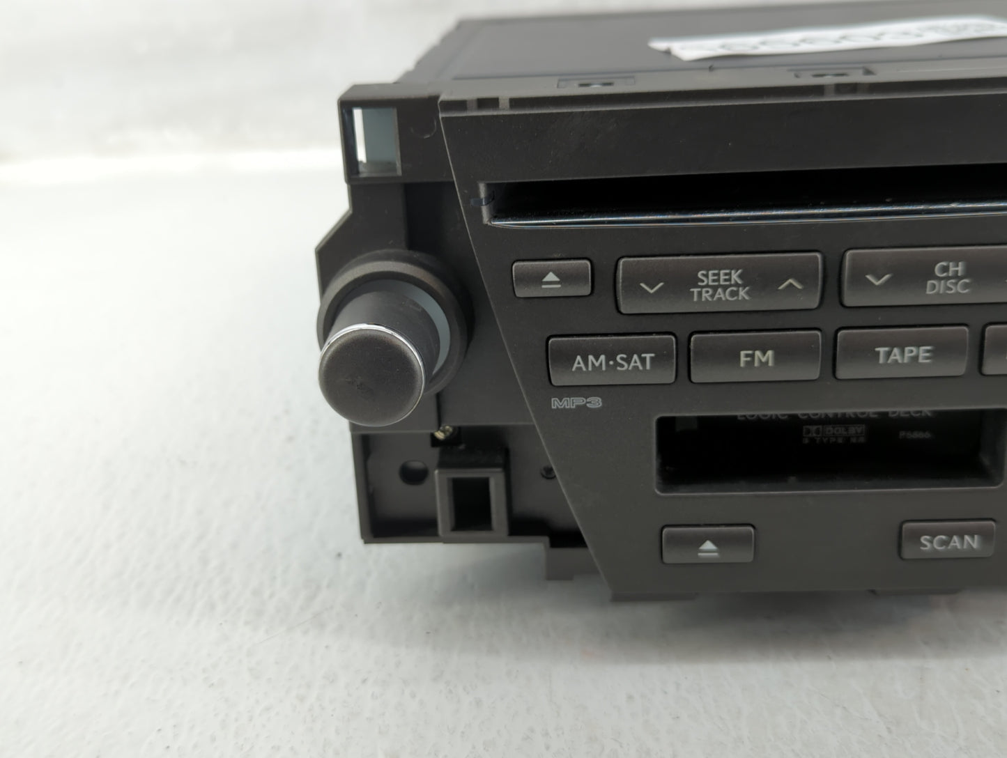 2007-2009 Lexus Es350 Radio AM FM Cd Player Receiver Replacement P/N:86120-33730 Fits Fits 2007 2008 2009 OEM Used Auto Part