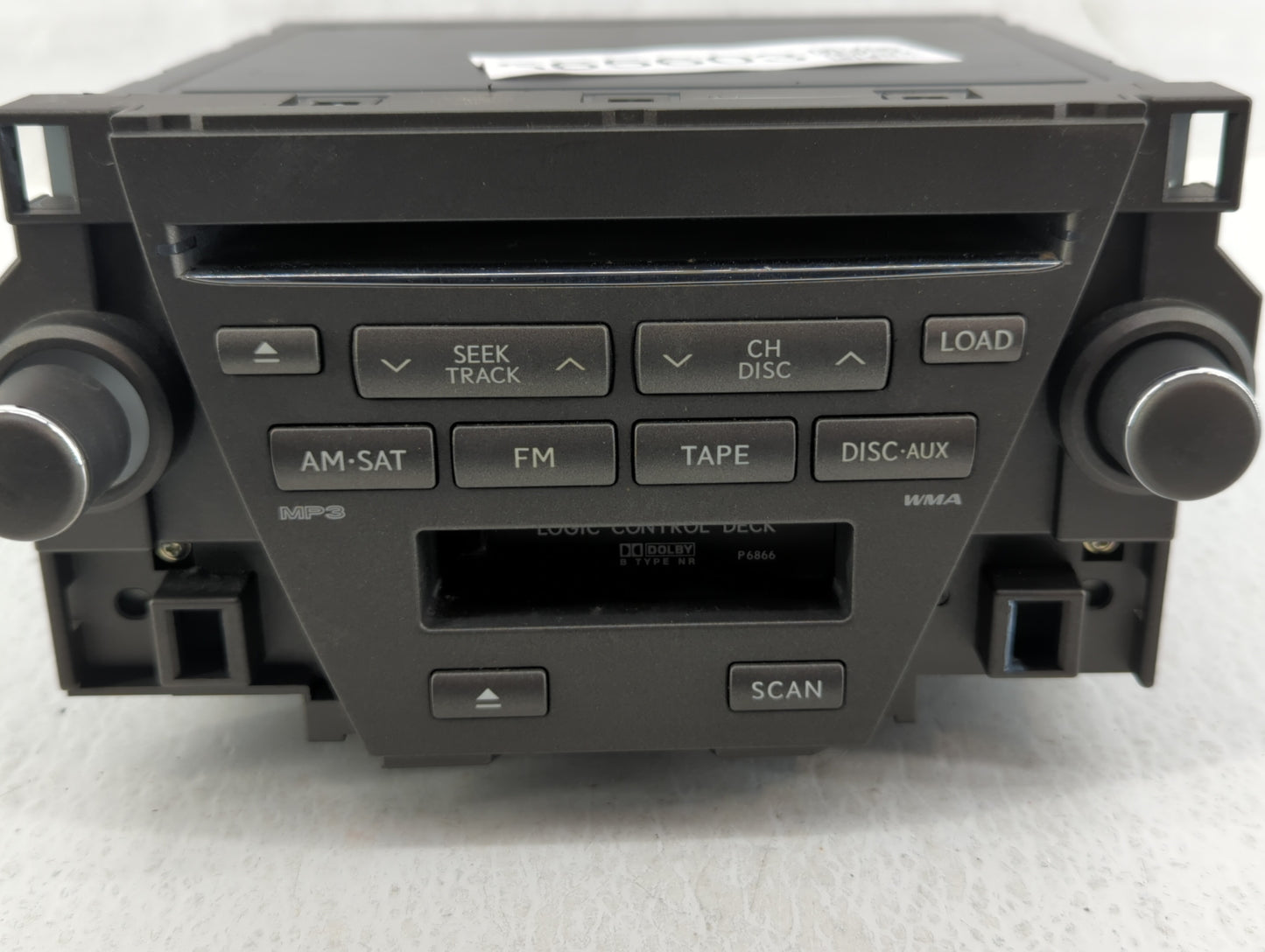 2007-2009 Lexus Es350 Radio AM FM Cd Player Receiver Replacement P/N:86120-33730 Fits Fits 2007 2008 2009 OEM Used Auto Part