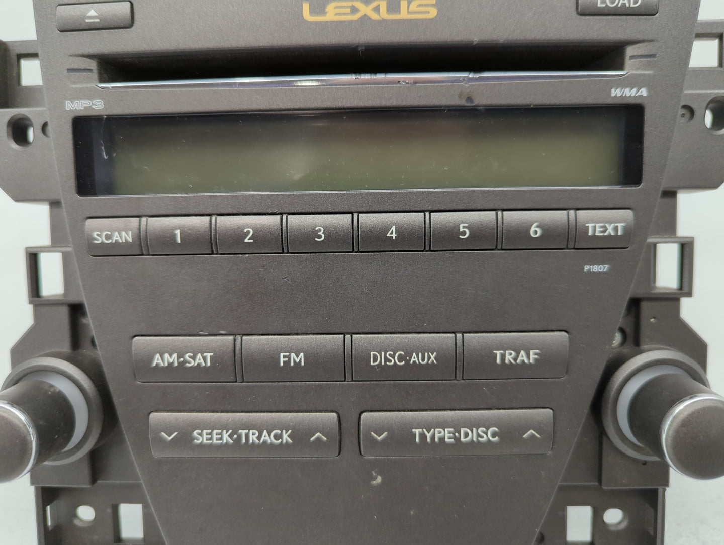 2007-2009 Lexus Es350 Am Fm Cd Player Radio Receiver - Oemusedautoparts1.com