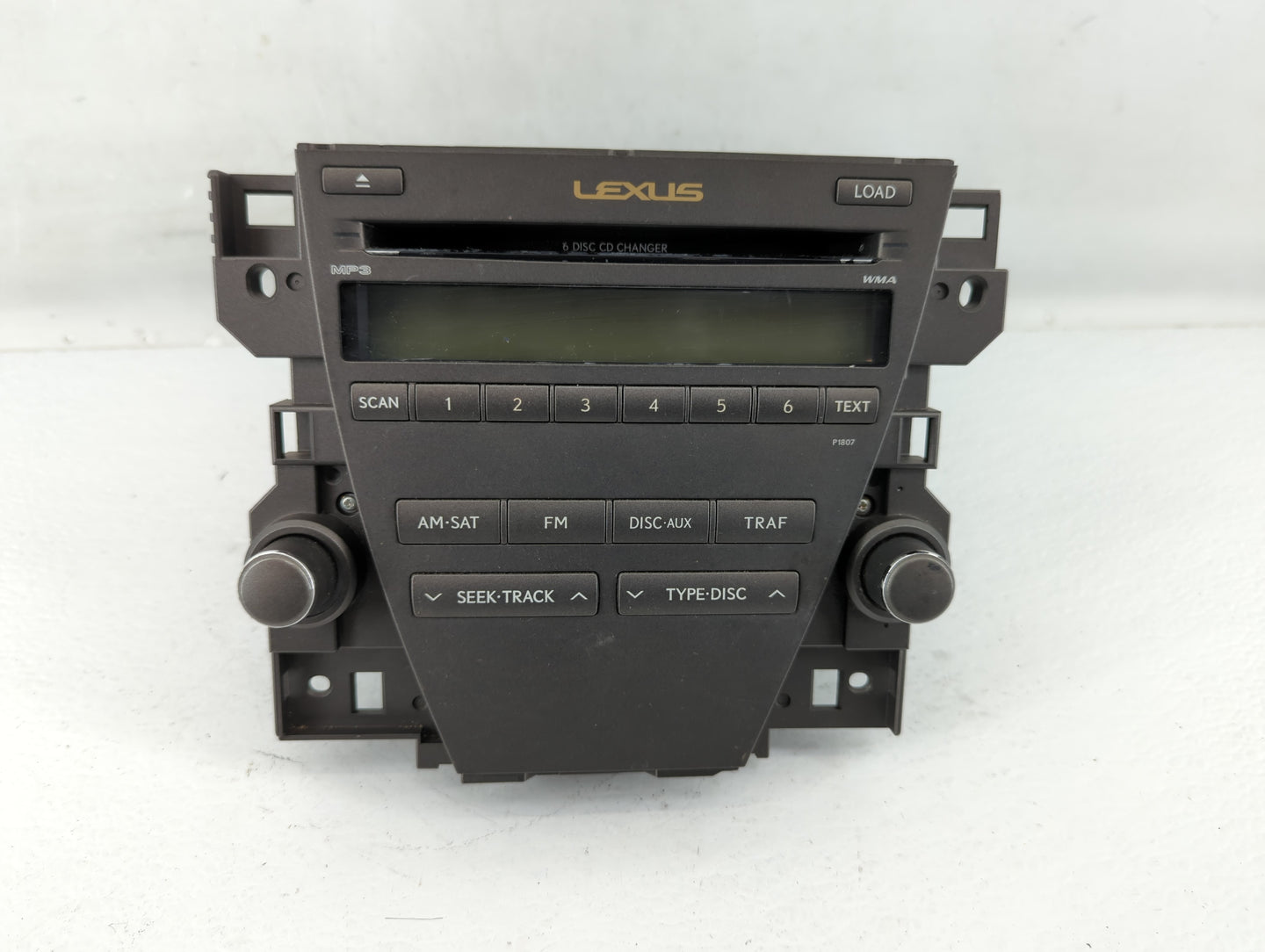 2007-2009 Lexus Es350 Am Fm Cd Player Radio Receiver - Oemusedautoparts1.com