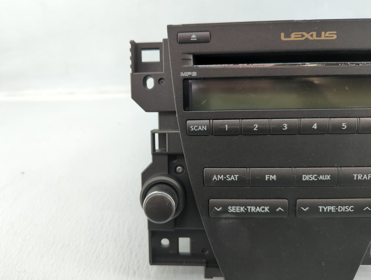 2007-2009 Lexus Es350 Am Fm Cd Player Radio Receiver 583588 - Oemusedautoparts1.com