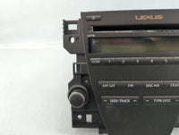 2007-2009 Lexus Es350 Am Fm Cd Player Radio Receiver 583588 - Oemusedautoparts1.com