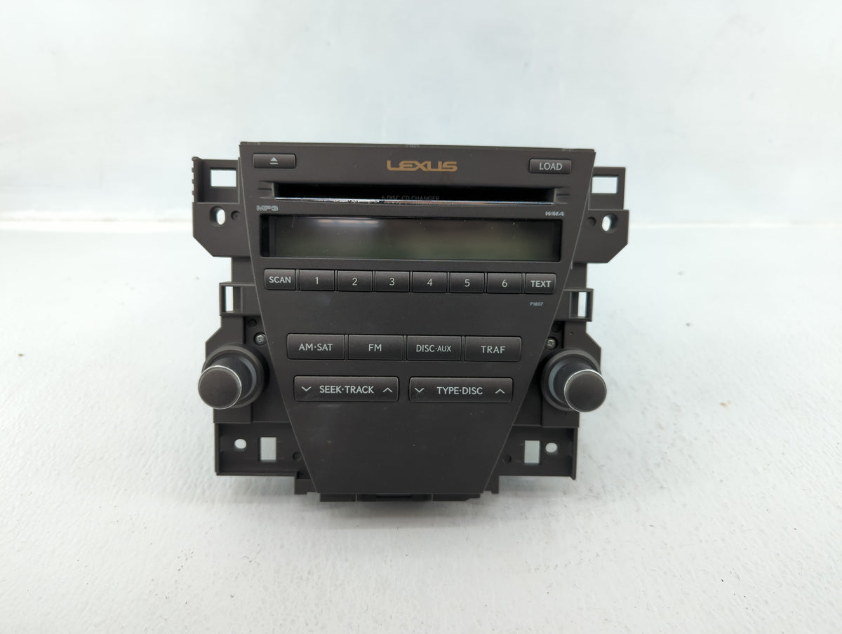 2007-2009 Lexus Es350 Am Fm Cd Player Radio Receiver 583596 - Oemusedautoparts1.com