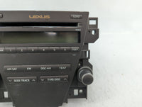 2007-2009 Lexus Es350 Am Fm Cd Player Radio Receiver 583596 - Oemusedautoparts1.com
