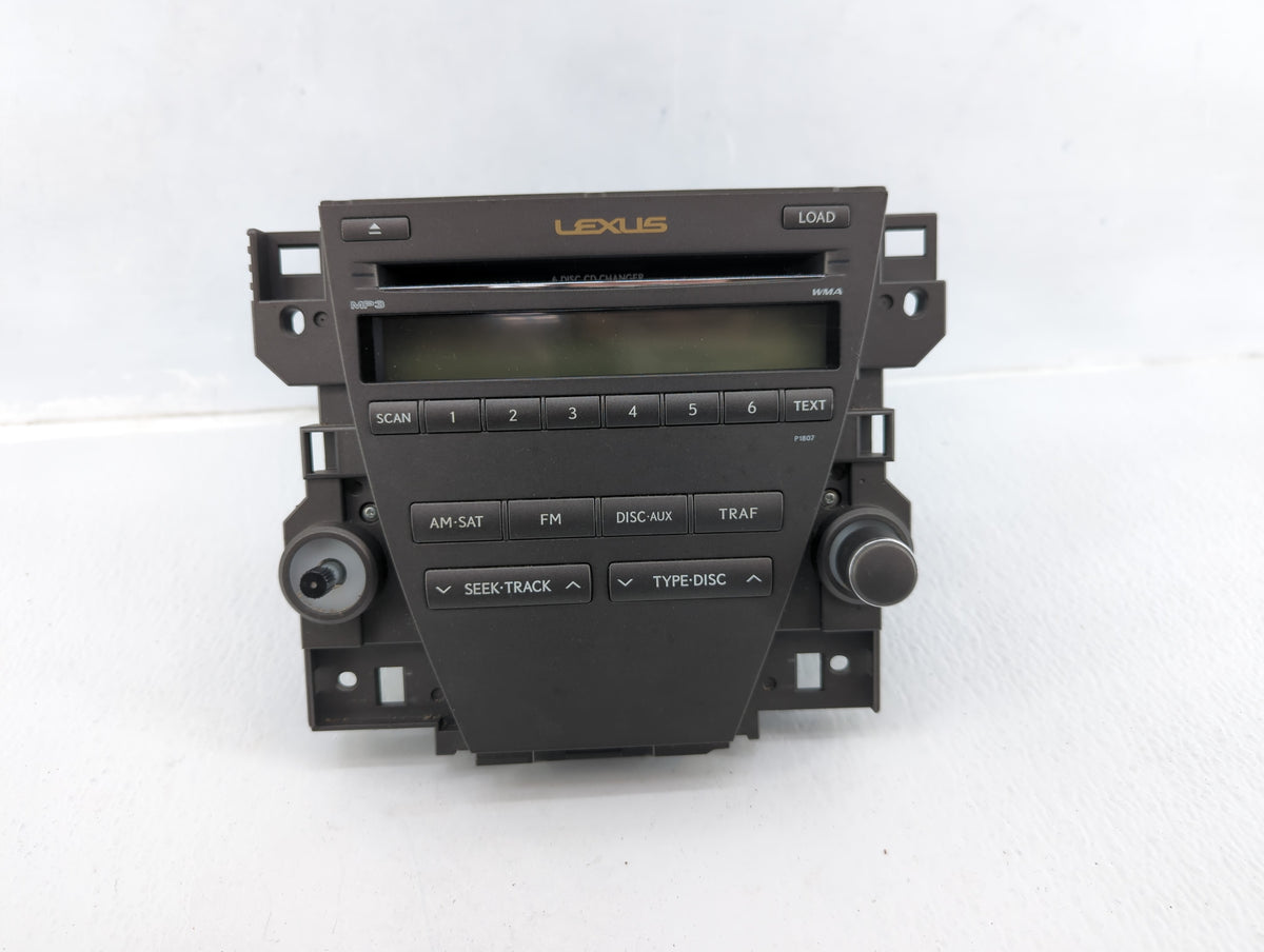 2007-2009 Lexus Es350 Am Fm Cd Player Radio Receiver 583818 - Oemusedautoparts1.com
